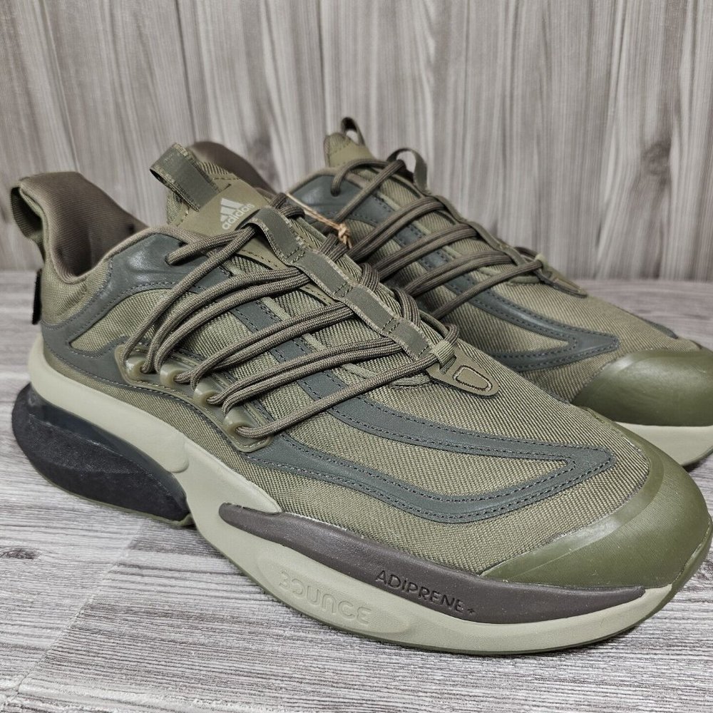 Adidas AlphaBoostV1Cordura Olive Strata Reflective Shoes IG3129Men's Size 11NEW